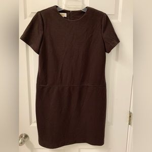 Talbots Vintage Brown Dress SZ Medium Petite